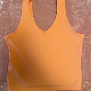 Hollister Vibrant Orange V-Neck Top